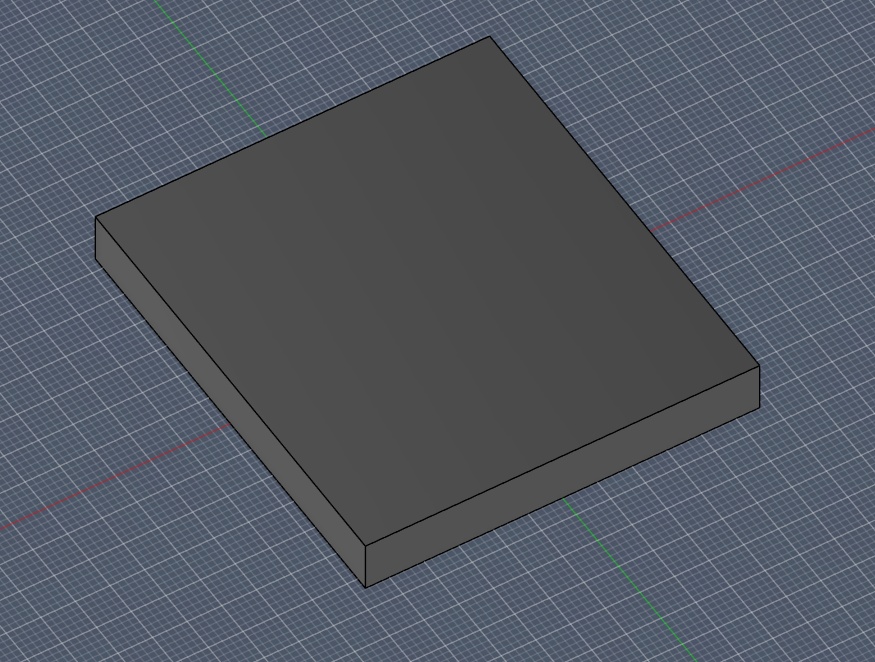 Dimensioning out the basic form